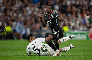 Ghanaian midfielder Thomas Partey
