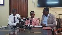 Issac Addo was absent when the Police CID handed the secretariat over to the Normalisation Committee