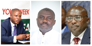 Sylvester Tetteh, Samuel Ayeh-Paye and Dr Bawumia