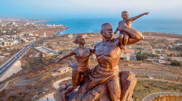 The African Renaissance Monument in Senegal, Dakar. Photo Credit: Italianbank.com