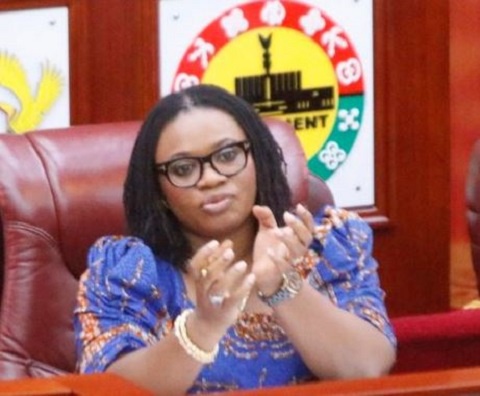 Charlotte Osei, Electoral Commission Chairman appeared before the House on Wednesday