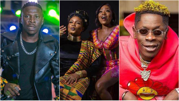Stonebwoy, Irene and Jane, Shatta Wale