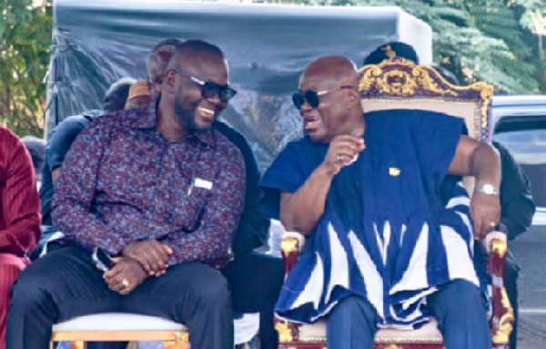 President Akufo-Addo and Francis Asenso-Boakye