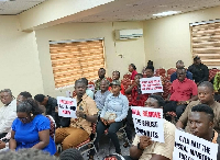 Some VEMAG members protesting