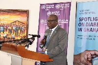 Country Representative for WHO, Dr. Francis Chikasa Kasolo