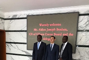 The Chinese company,Genertec, is leading a campaign by COCOBOD to promote  Ghana's cocoa in China