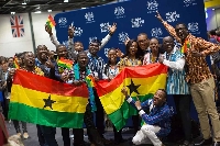File photo: Some Ghanaian students abroad