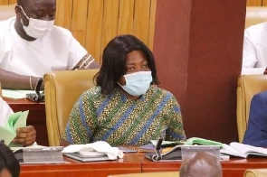 Member of Parliament of the Mfantsiman Constituency, Ophelia Mensah Hayford