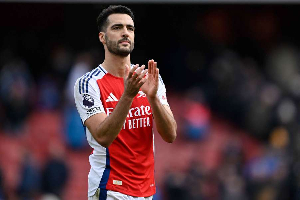 Arsenal midfielder Mikel Merino