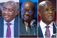 Bawumia, Akufo-Addo and Kyei-Mensah-Bonsu have been central personalities in these issues