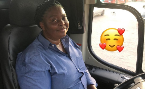 Florence Marfo is the only current female VIP driver in Ghana