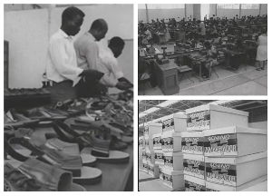 Watch as workers of Ghana State Footwear Corporation work on 300,000 shoes order for Holland