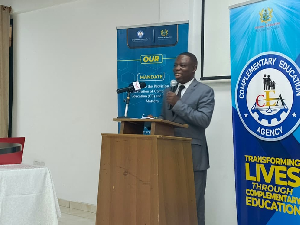 Daniel Kwesi Ashiamah, the Acting Executive Director of the Complementary Education Agency