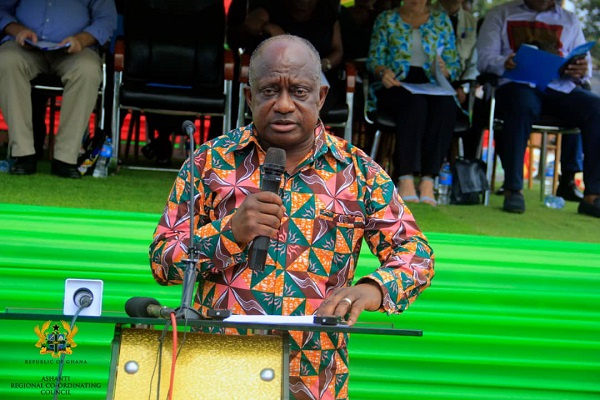 Ashanti Regional Minister, Simon Osei Mensah