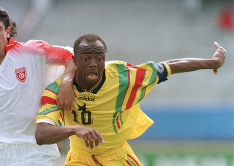 Abedi Pele in his hey days for the Black Stars