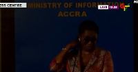 Ursula Owusu-Ekuful, Communications Minister during her address