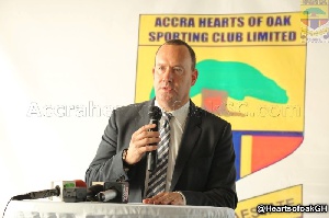 Accra Hearts of Oak Chief Executive Officer, Mark Noonan