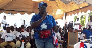 Bono East Regional Captain of NPP Loyal Ladies, Ellen Amma Daaku