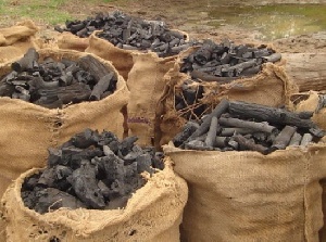File photo of packaged charcoal