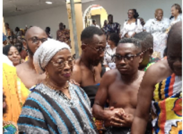 Former Chief Justice of Ghana, Sophia Akuffo, has been enstooled as the Mmrahene of Akuapem