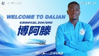 Dalian new signing Emmanuel Boateng