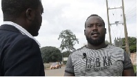 Richmond Boadi (facing camera) is a brother of the victim