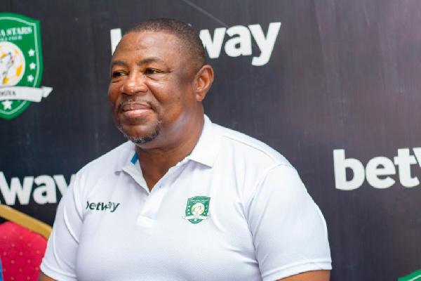 Aduana Stars coach, Paa Kwesi Fabin