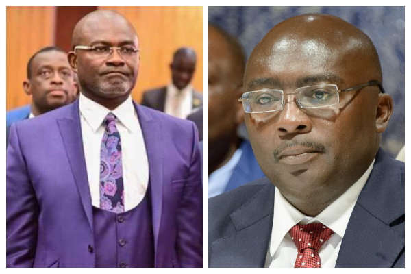 Kennedy Agyapong and Dr. Bawumia