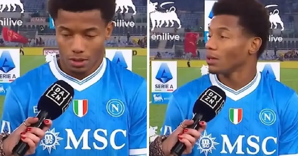 Neres is a player of Napoli