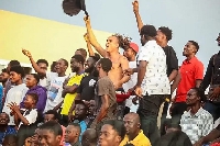 A section of the spectators