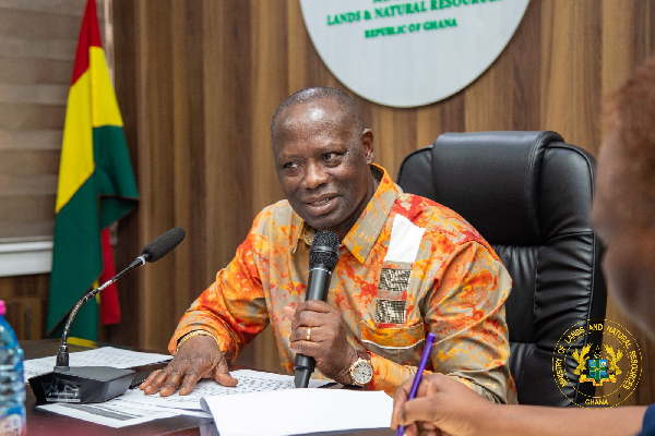 Armah-Kofi Buah addresses the delegation from Eswatini