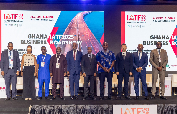Participants at the Ghana High-Level Roadshow for the 2025 Intra-African Trade Fair (IATF)