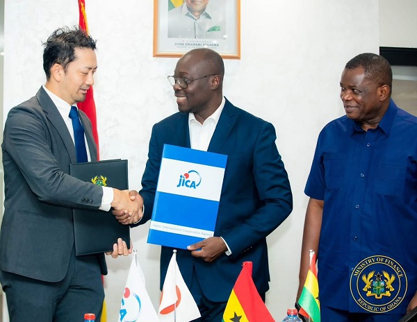 The agreement was signed on Thursday October 2, 2025, by Minister of Finance Dr Cassiel Ato Forson