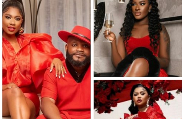 Some of your favourite Ghanaian celebrities clad in red outfits
