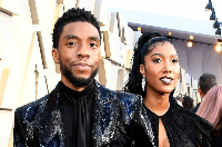 The late Chadwick Boseman and his wife Taylor Simone Ledward