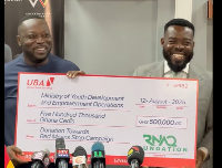 George Opare Addo (L) and Richard Nii Armah Quaye