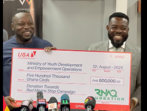 George Opare Addo (L) and Richard Nii Armah Quaye