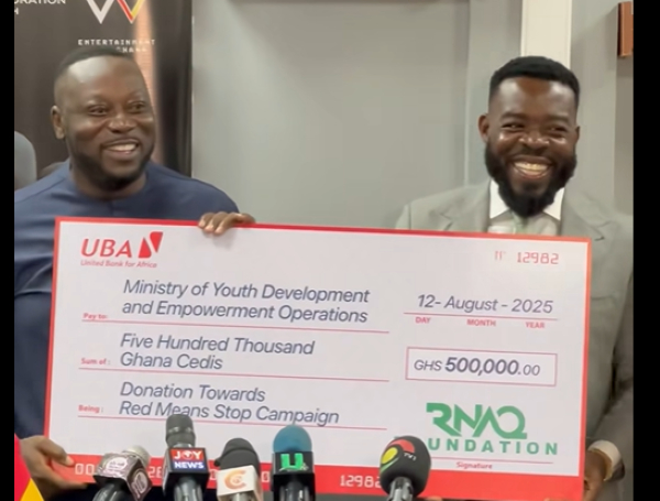 Government's fight against opioid abuse boosted by GH¢500,000 donation
