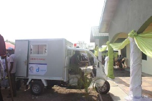 The tricycle ambulance