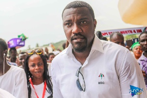 A report by the DAILY GUIDE indicates the actor received two V8 vehicles from the NDC government