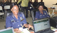 A section of Police officers paying their TV Licence fees