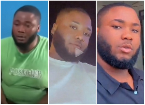 Kwadwo Emmanuel (pictured) trends on social media amid TikToker shooting incident