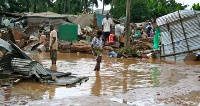 File photo of a flooded area