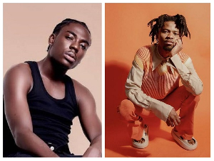 Ghanaian musicians Twitch and Kwesi Arthur