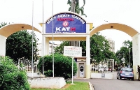 Entrance of the Komfo Anokye Teaching Hospital