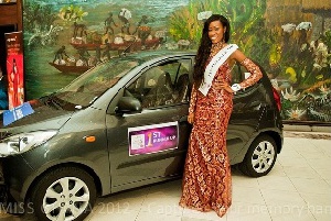 Miss Ghana Nadia Runner