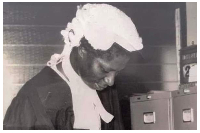 A photo of the late Akua Asabea Ayisi