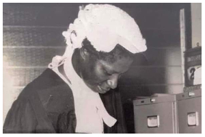 A photo of the late Akua Asabea Ayisi