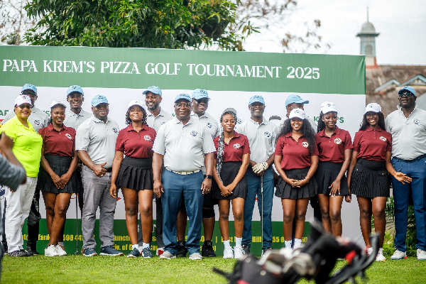 Some golfers during the tournament