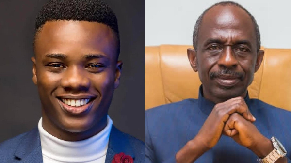 Prophet Telvin (L) speaks on Asiedu Nketiah (R) presidency vision